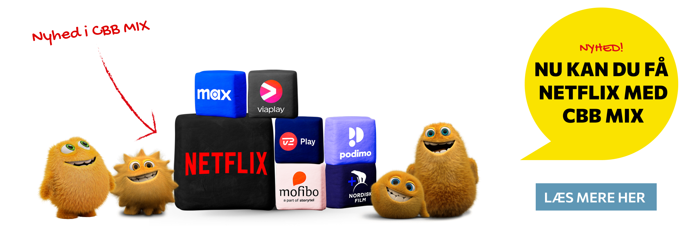 Netflix på Mix desktop