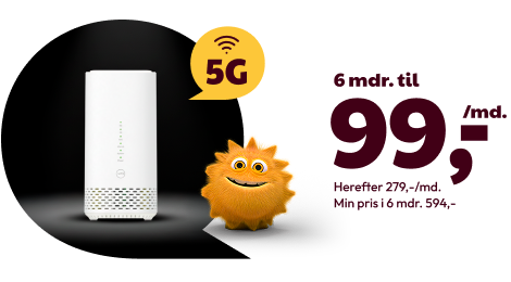 Internet router black days brun