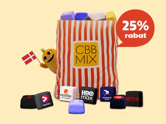 CBB MIX 25 procent rabat gul