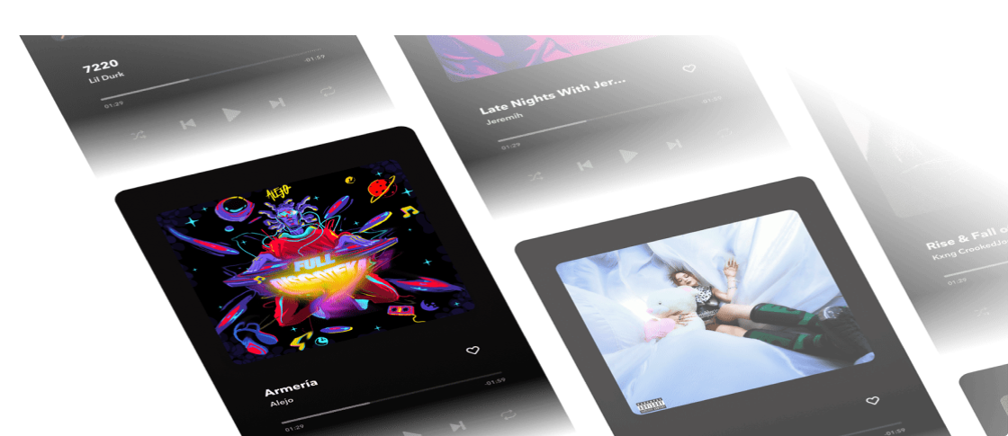 Coverbillede med udpluk af sange fra Tidal