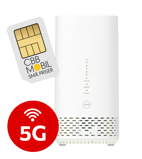 router 5G internet cbb