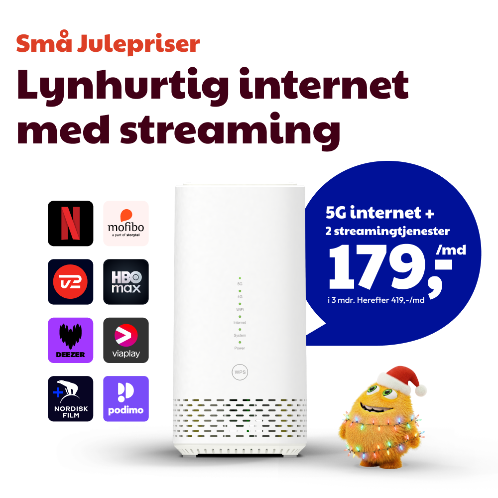 Internet + MIX landingpage  jul mobil