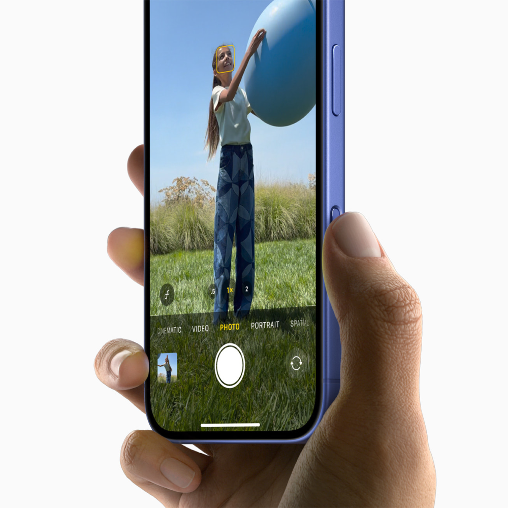 iphone 16 kamera kamerabetjenings knap