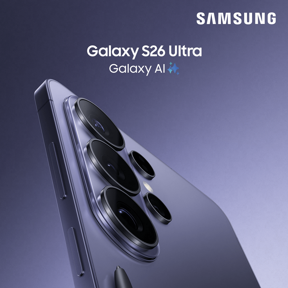 SamsungS26 ultra purple forside