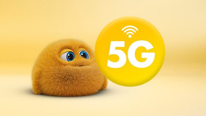 CBB bamse med 5G signal