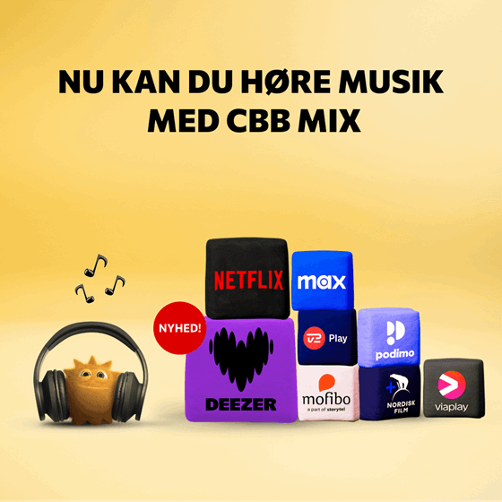 Nu kan du hore musik med cbb mix