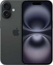 Apple iPhone 16 128 GB Sort
